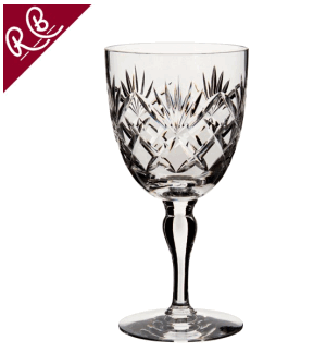 ROYAL BRIERLEY TALL BRAEMAR WINE GOBLET